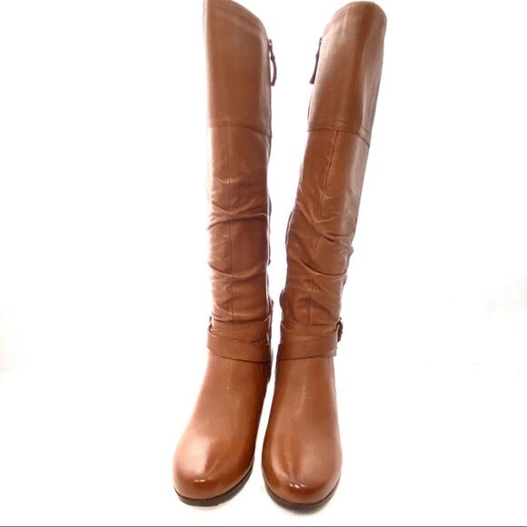 Knee High Boots Array Banana Bread Dakota Ban Zip Boots NWB Sz 9.5 - Picture 8 of 10